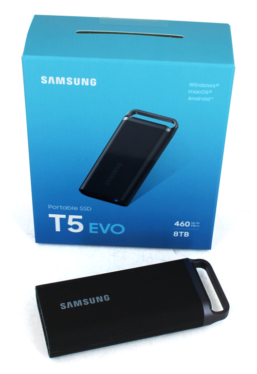 Samsung Portable SSD T5 EVO 8 TB im Test.