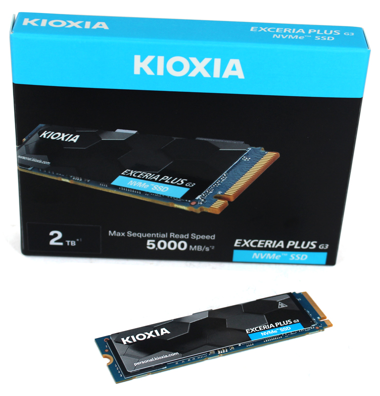 KIOXIA EXCERIA PLUS G3 mit 2 TB im Test.