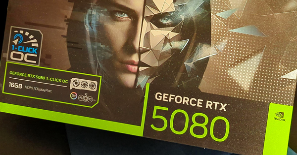 Angetestet: KFA2 GeForce RTX 5080 1-Click OC