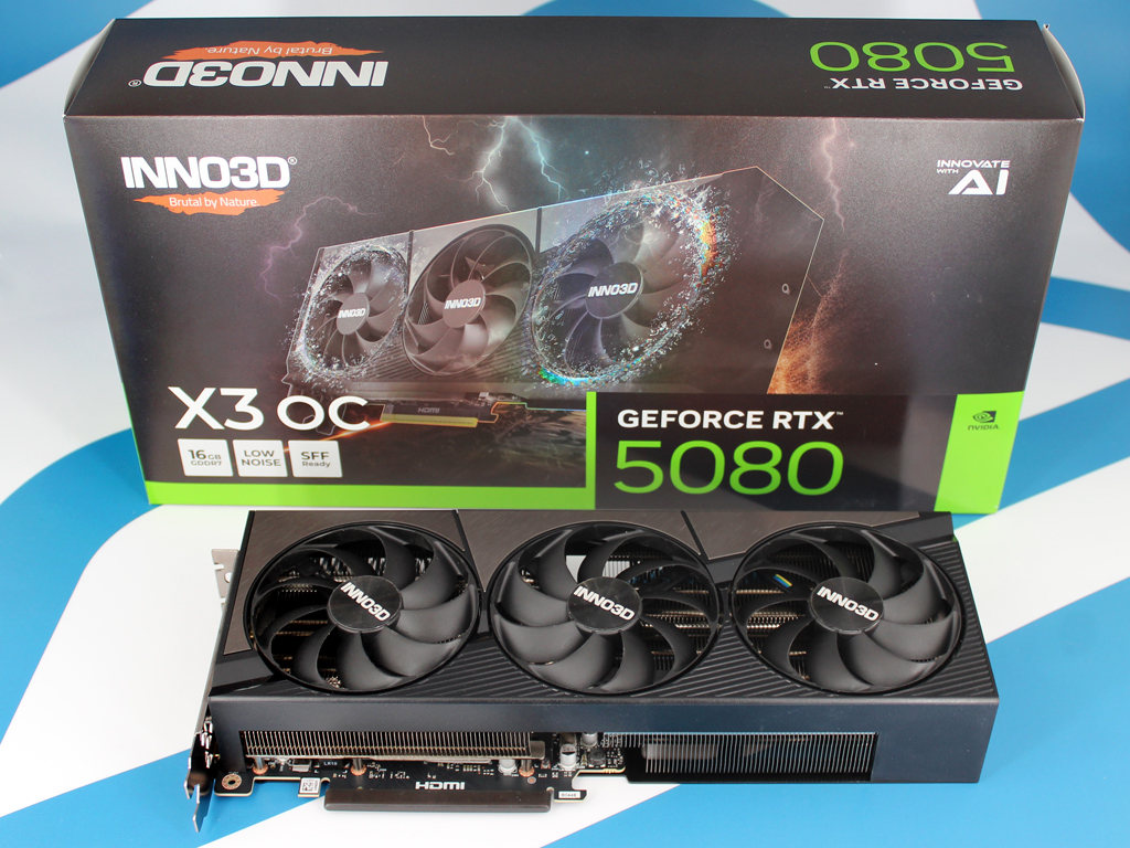 INNO3D GeForce RTX 5080 X3 OC im Test.