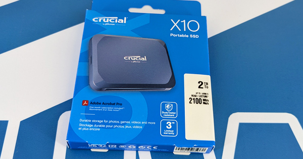 Crucial X10 Portable SSD mit 2 TB im Test