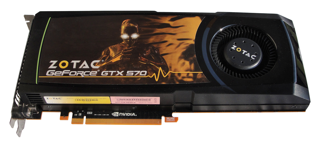 ZOTACs GeForce GTX 570 mit 1280 MB GDDR5 im Überblick.