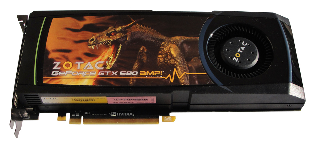 ZOTACs GeForce GTX 580 mit 1536 MB GDDR5 im Überblick.