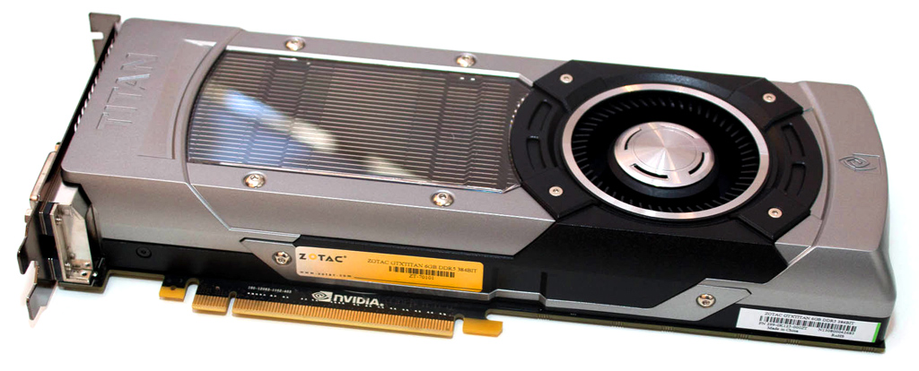 Die ZOTAC GeForce GTX Titan mit GK110-GPU im Überblick.