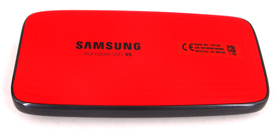 Thunderbolt: Samsung Portable SSD X5 1 TB