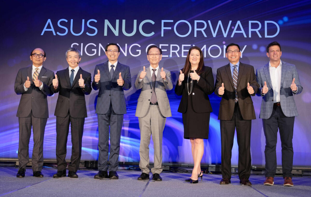 ASUS übernimmt die Intel NUC-Produktlinien im Rahmen der offiziellen Vertragsunterzeichnung.