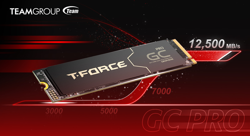 TEAMGROUP bringt die T-FORCE GC PRO PCIe 5.0 SSD.